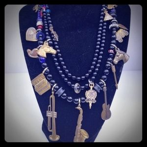 Vintage Statement Necklace Country Music